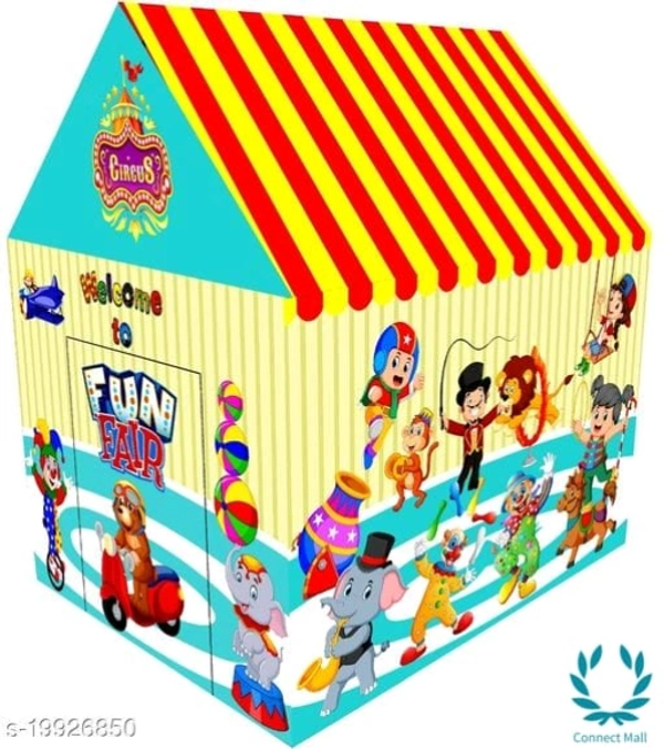  Studio Circus House Kids Tent - Free Size,  Multicolor, Poly Cotton, Tent, MultiPack :1